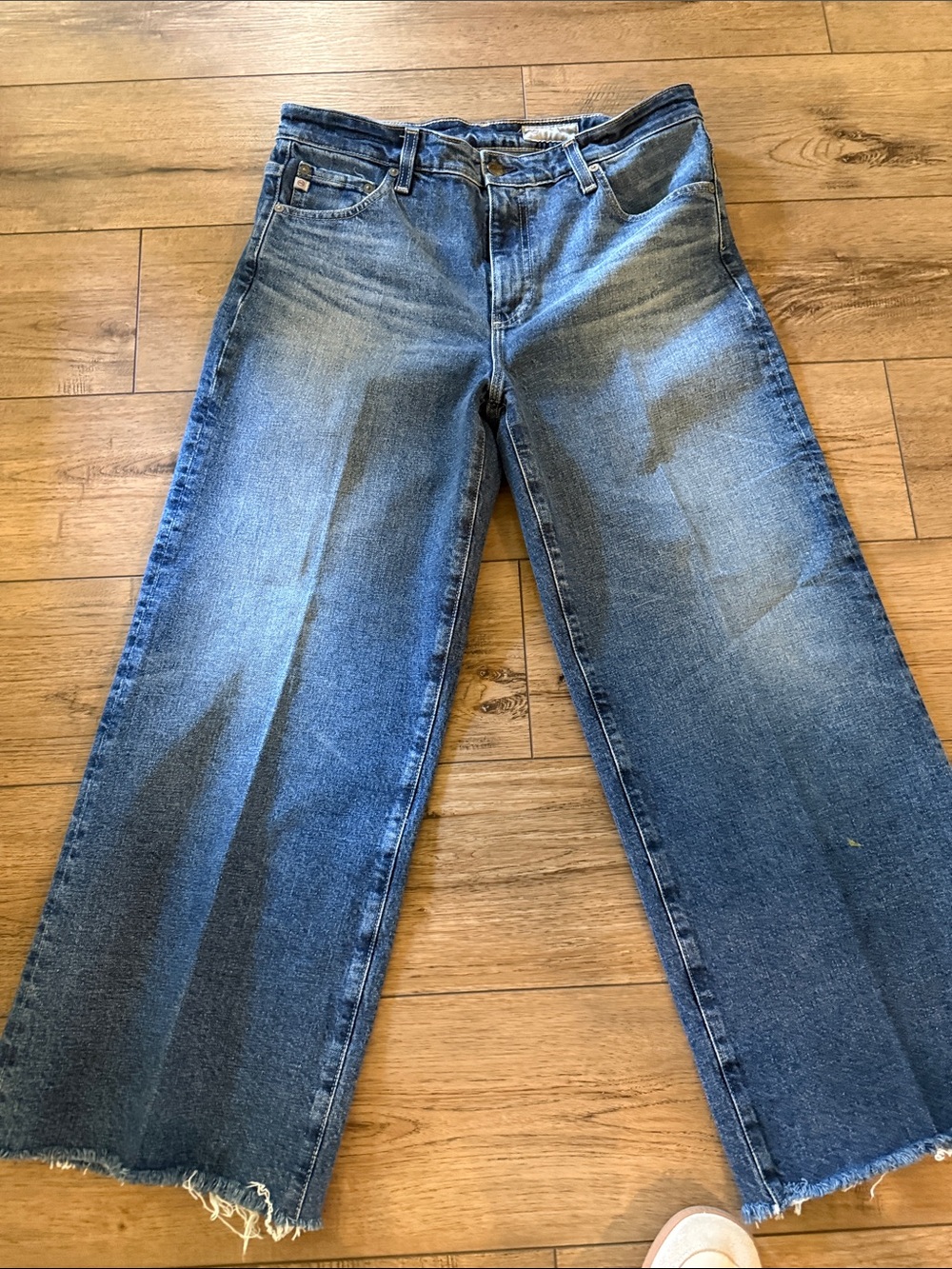 AG Adriano Goldschmied Wonen Jeans in Faded Blue